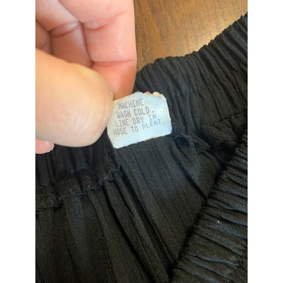 VTG Broomstick Tiered Peasant Cottage Core Maxi Skirt Women OS Whimsigoth Witchy - Picture 3 of 8